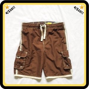 🌟4/$10🌟 Sand N Surf Brown Swimming Shorts